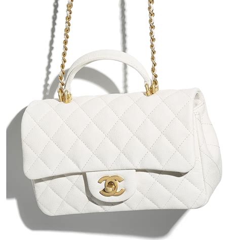 chanel mini bag collection|chanel mini flap bag with top handle.